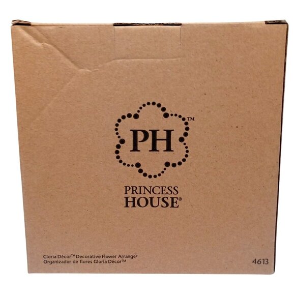 Princess House Gloria Decor Decorative Flower Frog Arranger Insert New In Box - Picture 4 of 5